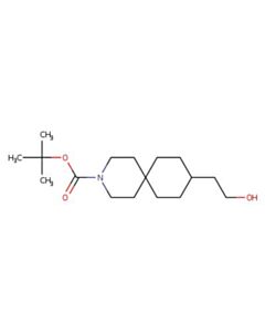 Astatech TERT-BUTYL 9-(2-HYDROXYETHYL)-3-AZASPIRO[5.5]UNDECANE-3-CARBOXYLATE; 1G; Purity 95%; MDL-MFCD32188625